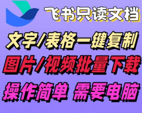 飞书文档复制工具（永久卡）